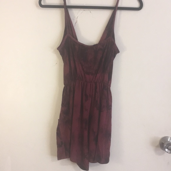 ❤️Ginger G Romper in Rust Red/Black Tye-Dye (S)🖤 - Picture 7 of 9